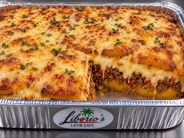 Sweet Plantain Pastelon.