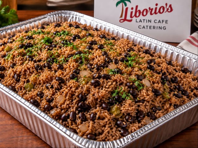 Rice & Black Beans Moro.