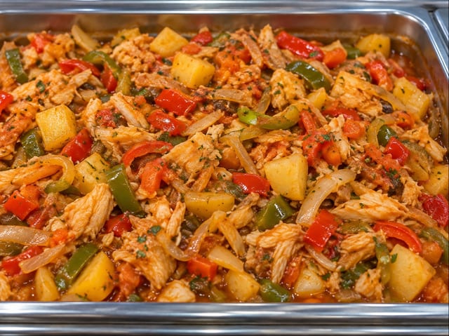 Stewed Cod/Bacalao Guisado.