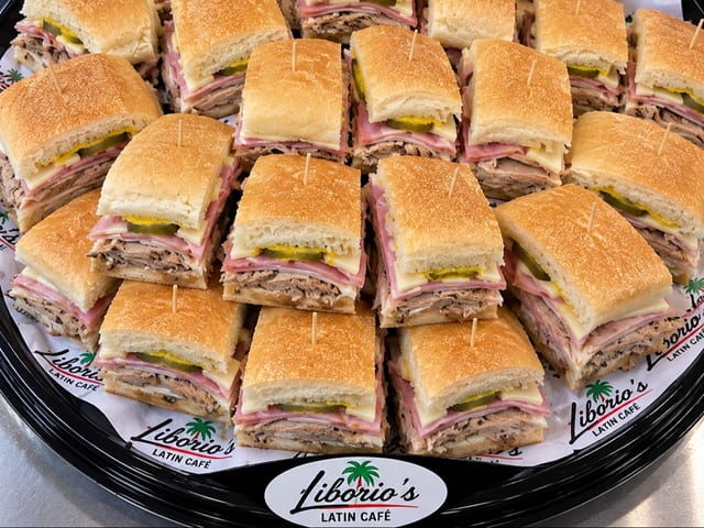 Cuban Sandwich Platter.