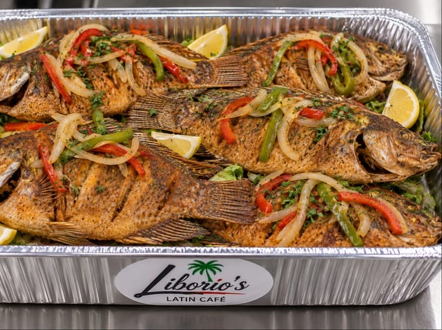 Fried Whole Tilapia.