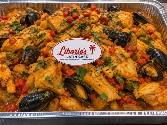 Enchilada De Pescado & Mussel.