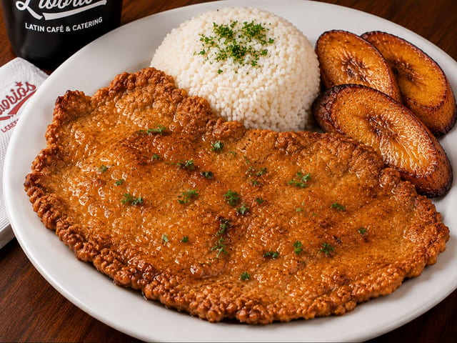 Breaded Steak Regular Combo.