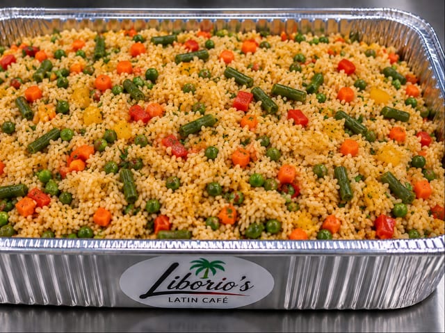 Rice & Vegetables.