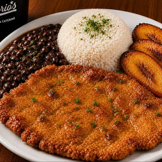 Breaded Steak Large Combo