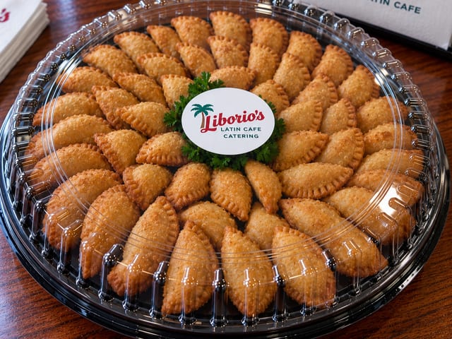 Mini Chicken Empanada.