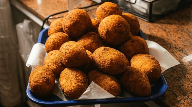 Croquettes.
